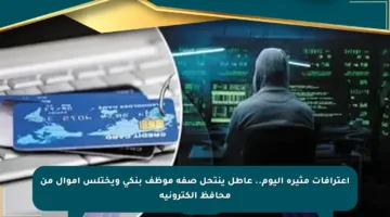 اعترافات مثيرة اليوم.. عاطل ينتحل صفة موظف بنكي ويختلس أموال من محافظ إلكترونية
